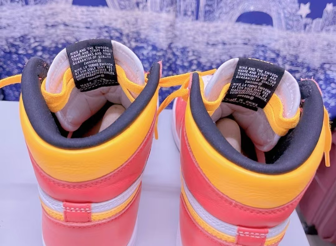 Air Jordan 1 High OG Light Fusion Red 555088-603 review Brock Madeline 01