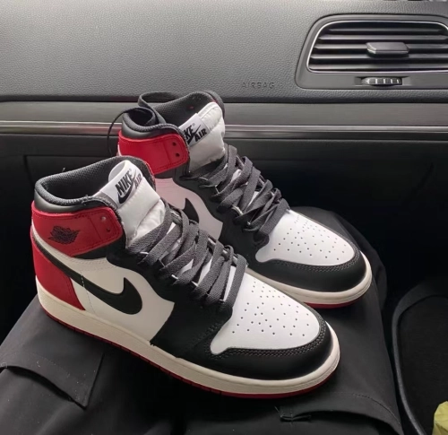 Air Jordan 1 Retro Black Toe (2016) 555088-125  review 