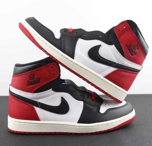 Air Jordan 1 Retro Black Toe (2016) 555088-125  review 