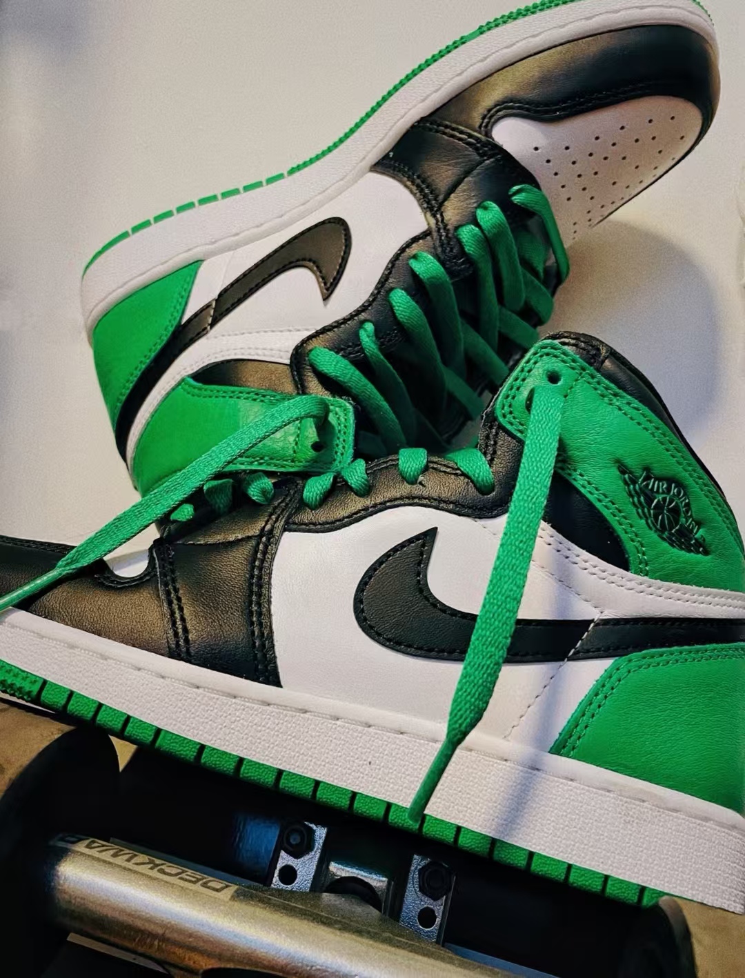 Air Jordan 1 Retro High OG Lucky Green DZ5485-031  review Clover
