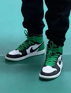 Air Jordan 1 Retro High OG Lucky Green DZ5485-031  review Cyan