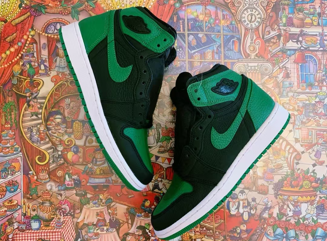 Air Jordan 1 Retro High Pine Green Black 555088-030  review Lydia
