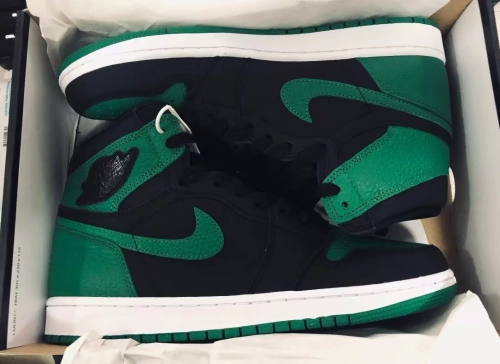 Air Jordan 1 Retro High Pine Green Black 555088-030  review 