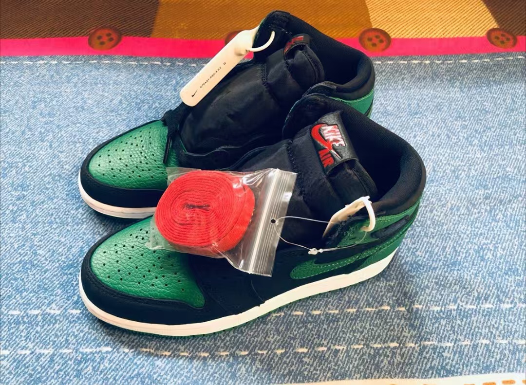 Air Jordan 1 Retro High Pine Green Black 555088-030  review Margaret