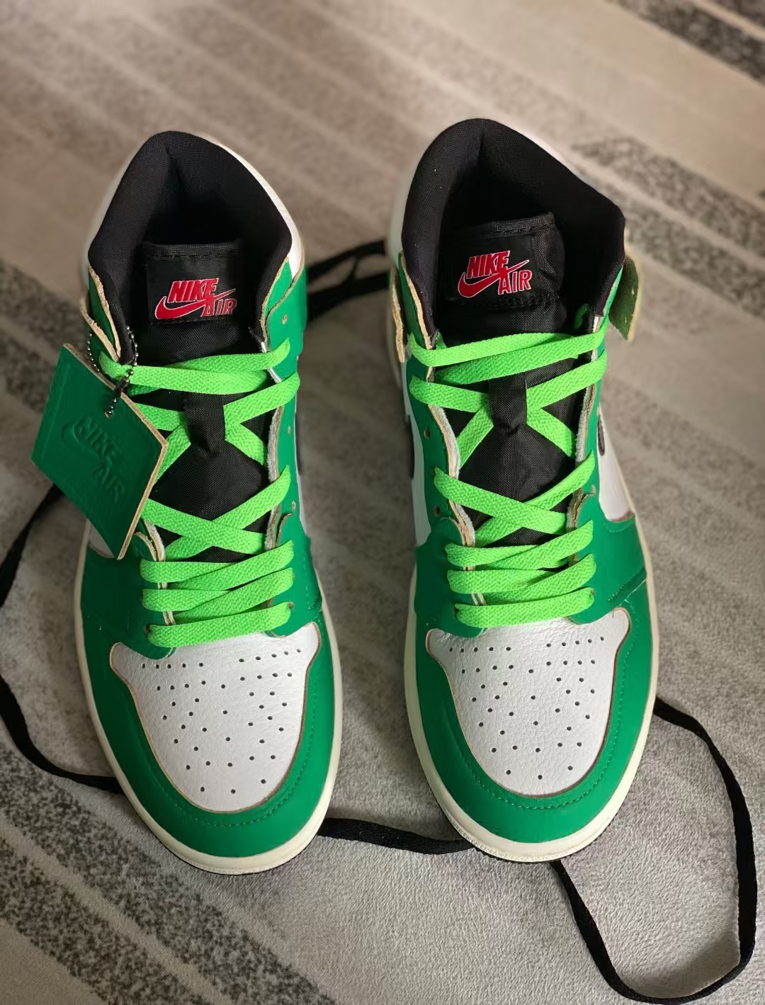 Air Jordan 1 Retro High OG “Lucky Green” DB4612-300 review Noah Mia