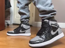 Air Jordan 1 Retro High OG Rebellionaire 555088-036 review Aaron Jorja