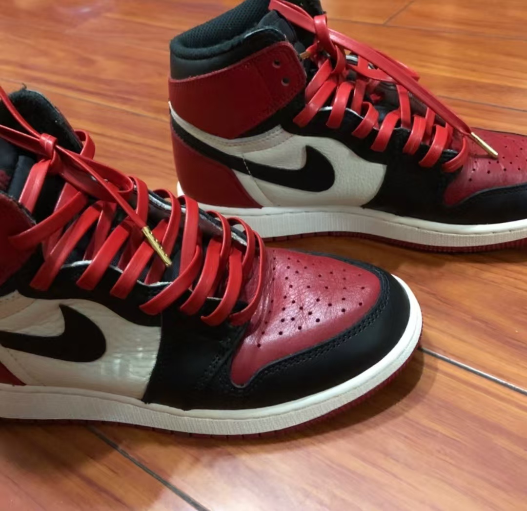 Air Jordan 1 Retro High Bred Toe 555088-610 review zack