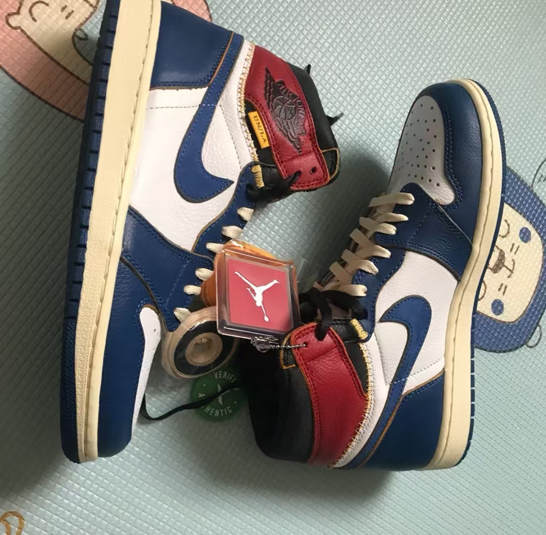 Air Jordan 1 Retro High Union Los Angeles Blue Toe  BV1300-146 review Trevor
