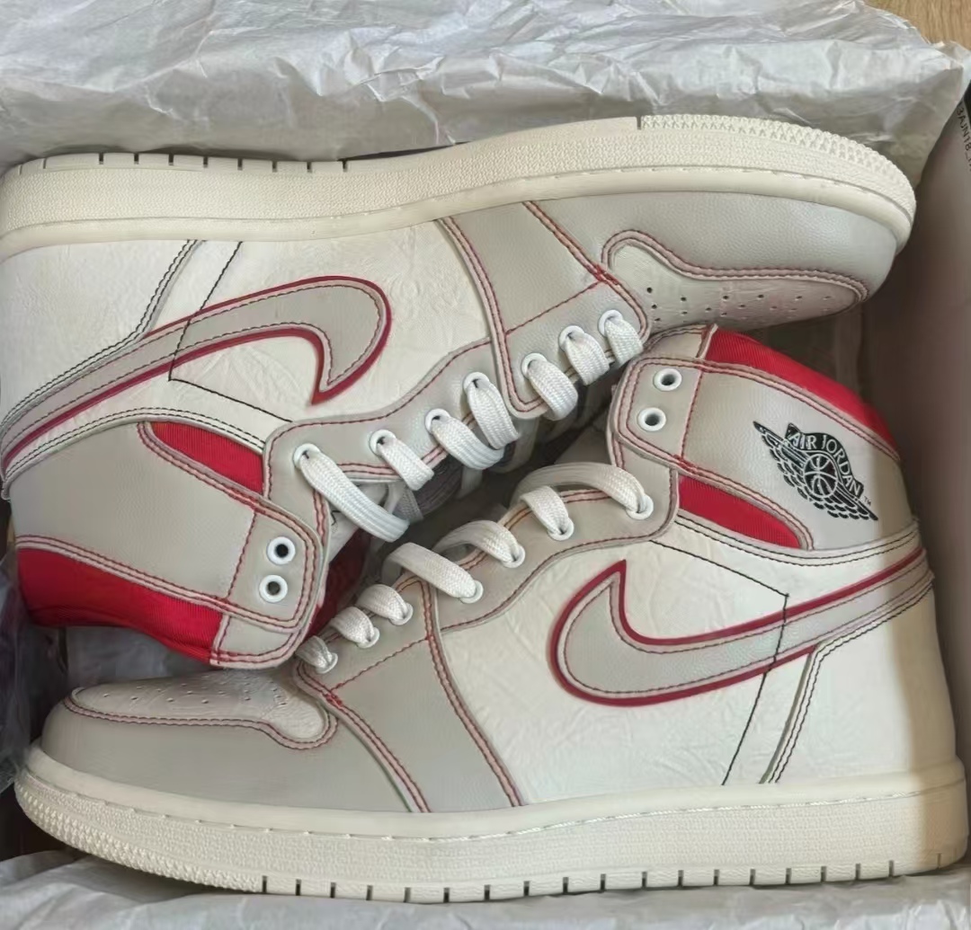Air Jordan 1 Retro High Phantom Gym Red 555088-160 review William Turner