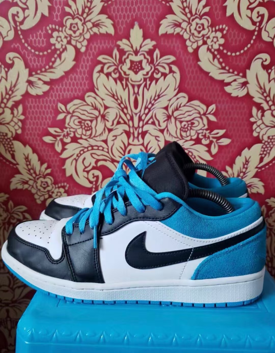 Air Jordan 1 Low Laser Blue (GS) CT1564-004 review Wyatt Amelia 01