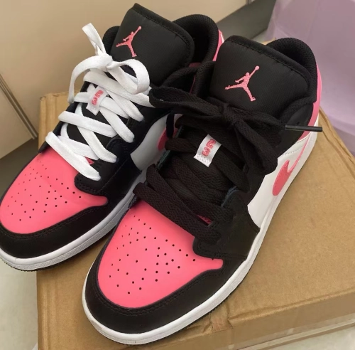 Air Jordan 1 Low Pinksicle (GS)  554723-106  review 