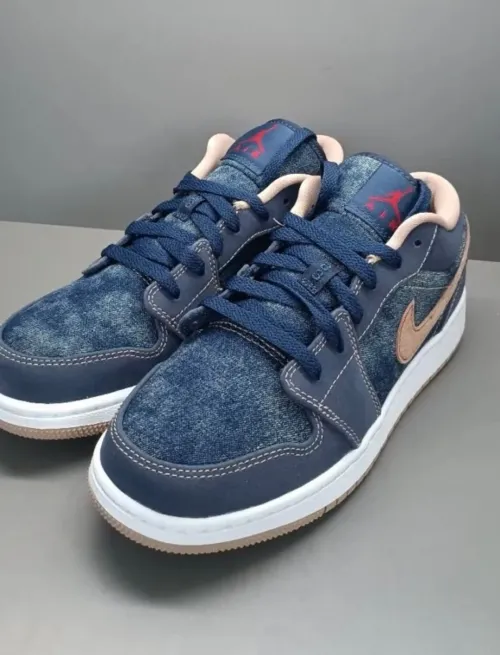 Air Jordan 1 Low SE Denim  DH1259-400 review 