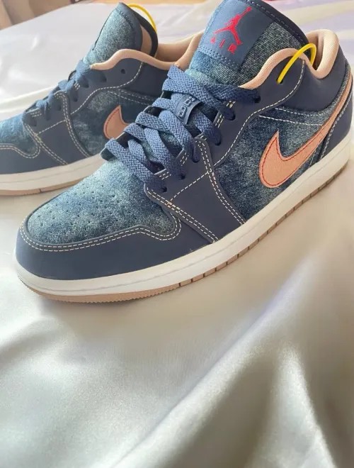 Air Jordan 1 Low SE Denim  DH1259-400 review 