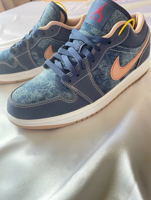 Air Jordan 1 Low SE Denim  DH1259-400 review 
