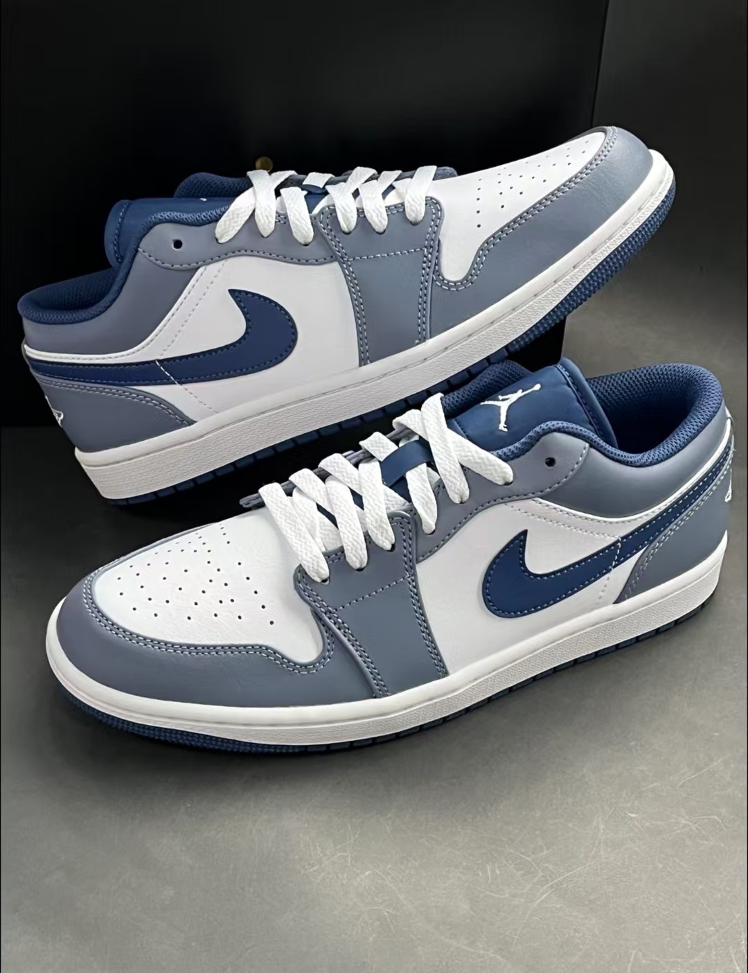 Air Jordan 1 Low Ashen Slate 553558-414  review Aman