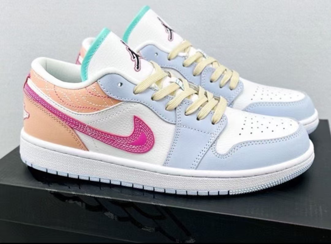 Air Jordan 1 Low Multi-Color Sashiko (Women's)  FV3623-151 review Balthazar