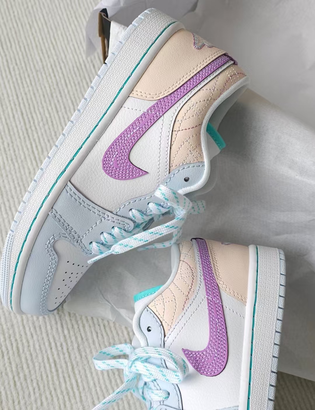 Air Jordan 1 Low Multi-Color Sashiko (Women's)  FV3623-151 review Sabri