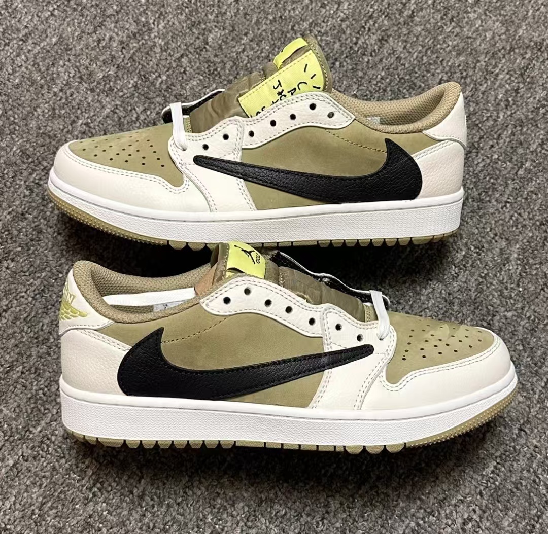  Air Jordan 1 Low Travis Scott x Air Jordan 1 Low Golf “Olive”  FZ3124-200 review Casey