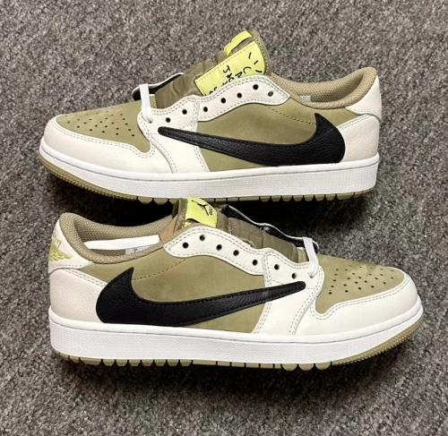  Air Jordan 1 Low Travis Scott x Air Jordan 1 Low Golf “Olive”  FZ3124-200 review 