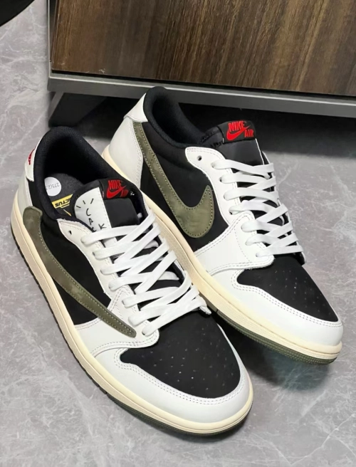 Air Jordan 1 Retro Low OG SP Travis Scott Olive (Women's) DZ4137-106  review 