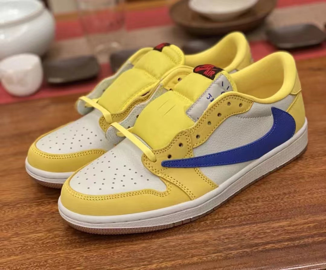 Air Jordan 1 Retro Low OG SP Travis Scott Canary (Women's) DZ4137-700 review Aidan