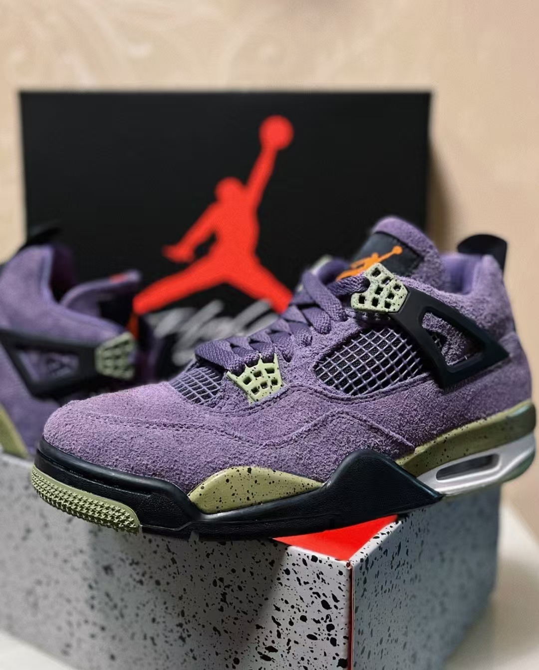 Jordan 4 Retro Canyon Purple (Women's) AQ9129-500 review Kristin 00
