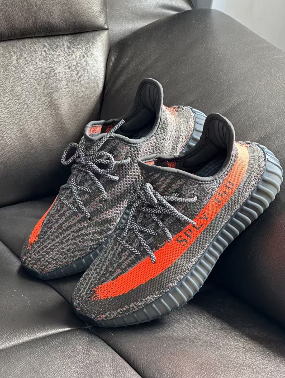 Adidas Yeezy Boost 350 V2 Carbon Beluga HQ7045  review Kyler 00