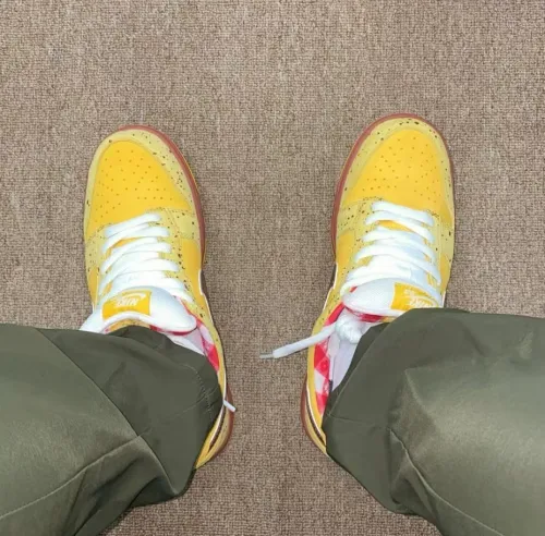Nike SB Dunk Low Yellow Lobster 313170-137566 review 