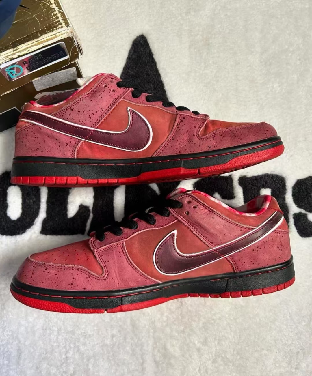 Nike SB Dunk Low Concepts Red Lobster 313170-661 review Buell 01