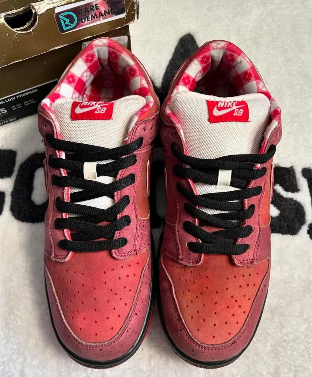 Nike SB Dunk Low Concepts Red Lobster 313170-661 review Buell 00