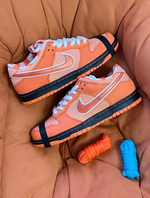 Nike SB Dunk Low Concepts Orange Lobster FD8776-800 review 
