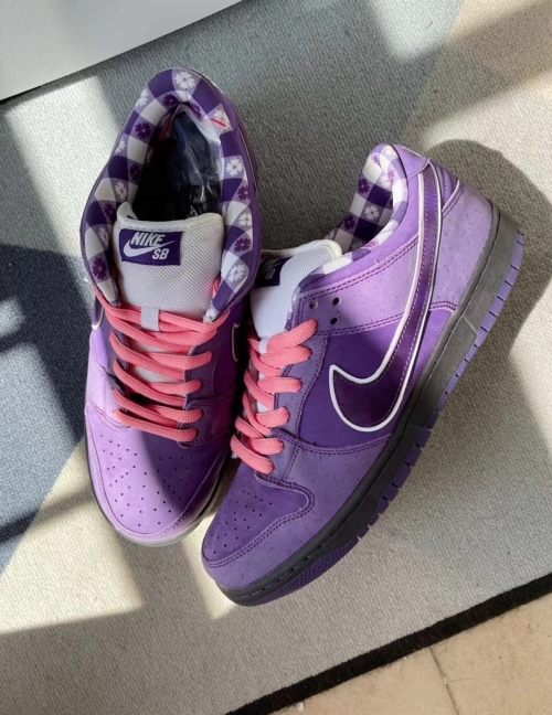 Nike SB Dunk Low Concepts Purple Lobster BV1310555 review 