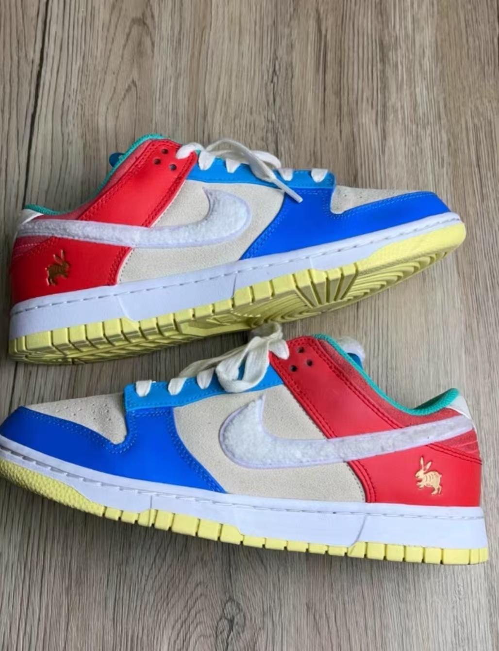【$75 Free Shipping】Decent Quality Nike Dunk Low 'Year of the Rabbit MultiColor' FD4203-111 review Tajo 01