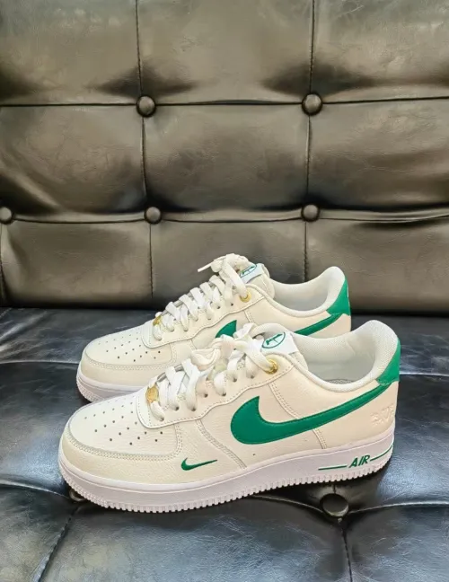 Nike Air Force 1 Low '07 SE 40th Anniversary Edition Sail Malachite (Women's)  DQ7582-101 review 