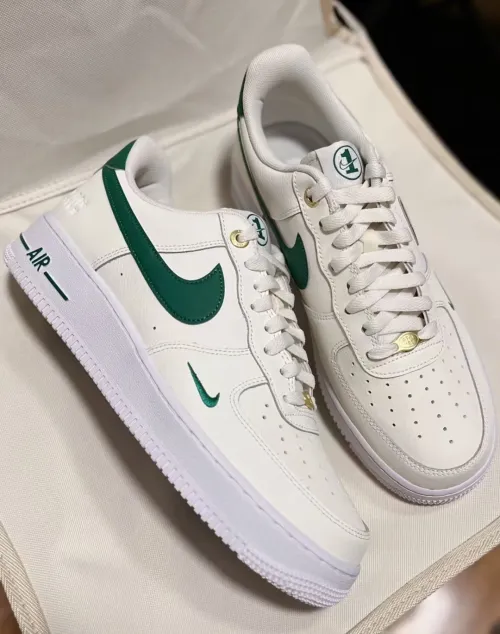 Nike Air Force 1 Low '07 SE 40th Anniversary Edition Sail Malachite (Women's)  DQ7582-101 review 