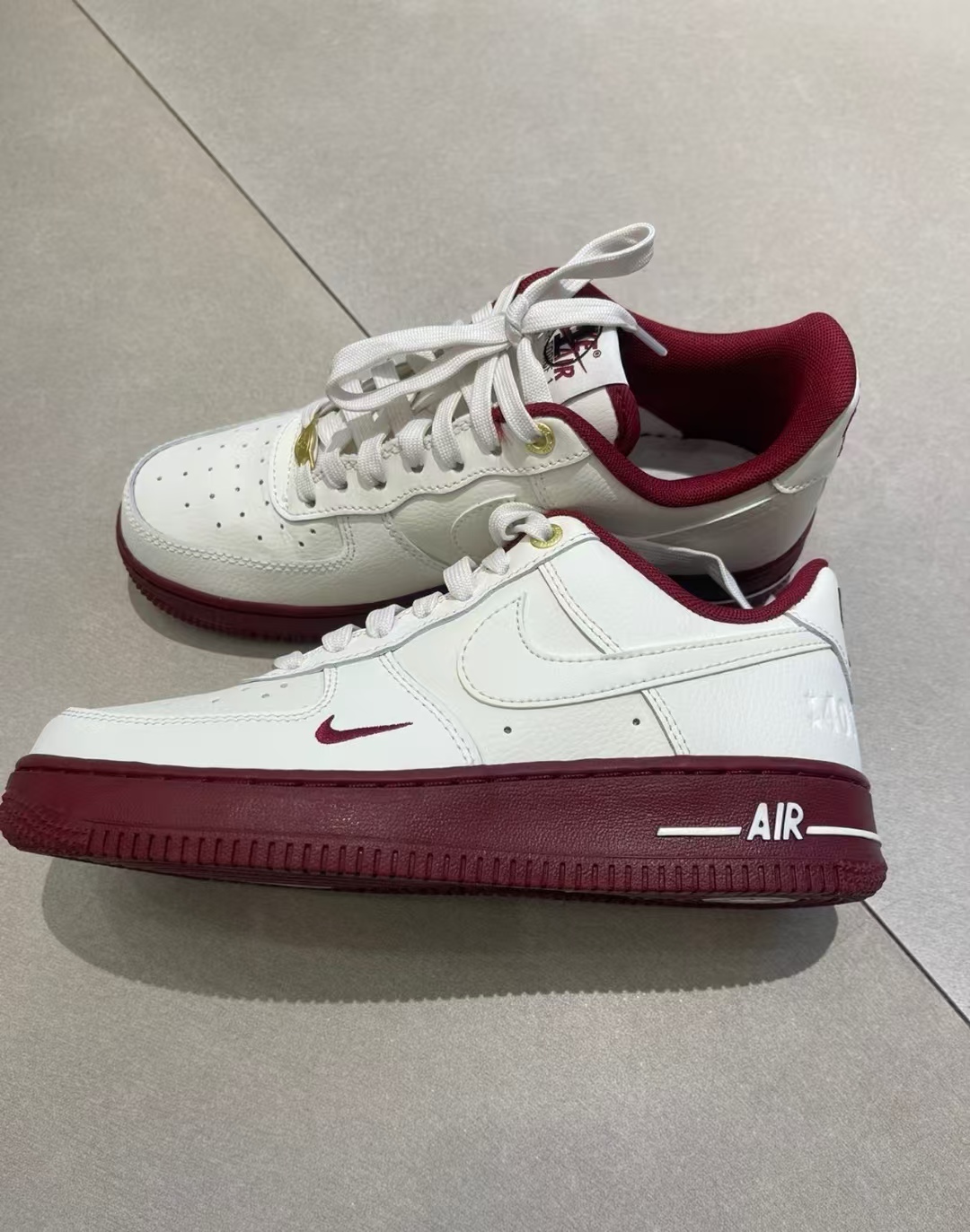 Nike Air Force 1 Low '07 SE 40th Anniversary Edition Sail Team Red (Women's) DQ7582-100 review Phoebe 01