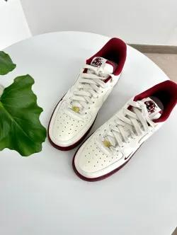 Nike Air Force 1 Low '07 SE 40th Anniversary Edition Sail Team Red (Women's) DQ7582-100 review Lex 02