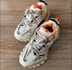  Balenciaga Tess S. White Orange Black 542436 W1GB1 9059 review Akelina