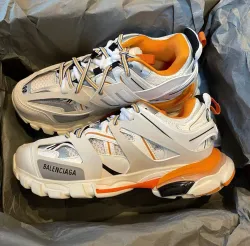  Balenciaga Tess S. White Orange Black 542436 W1GB1 9059 review Kapena