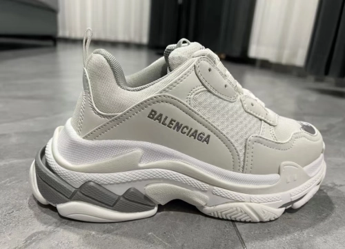 Balenciaga Triple S White Silver 524039 W2FS4 1200 review 