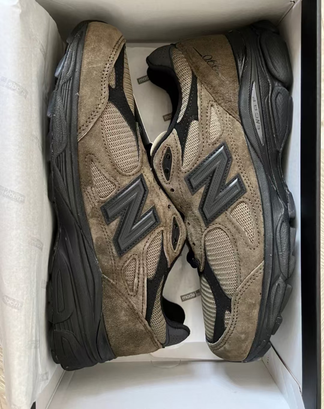 New Balance 990v3 MiUSA JJJJound Brown Black M990JJ3 review Nora