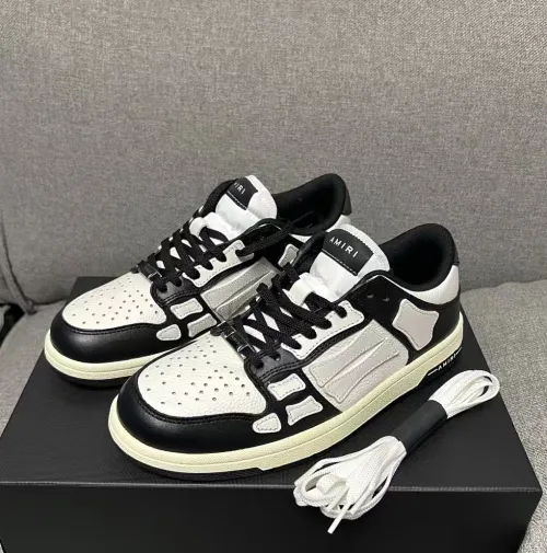 AMIRI MA-1 Skel Top Low White Black White MFS002-004 review 