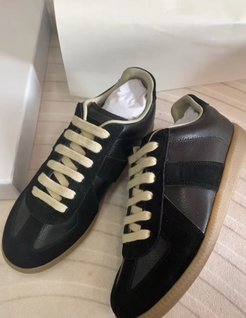 Maison Margiela Replica German Army Trainer (GATs) Black Gum S57WS0236P1897900 review 