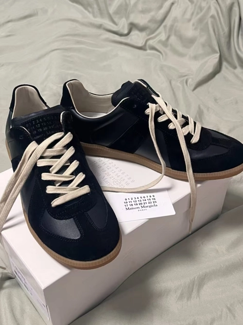 Maison Margiela Replica German Army Trainer (GATs) Black Gum S57WS0236P1897900 review 