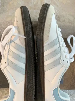 adidas Samba OG White Halo Blue  ID2055  review Brynlee 02