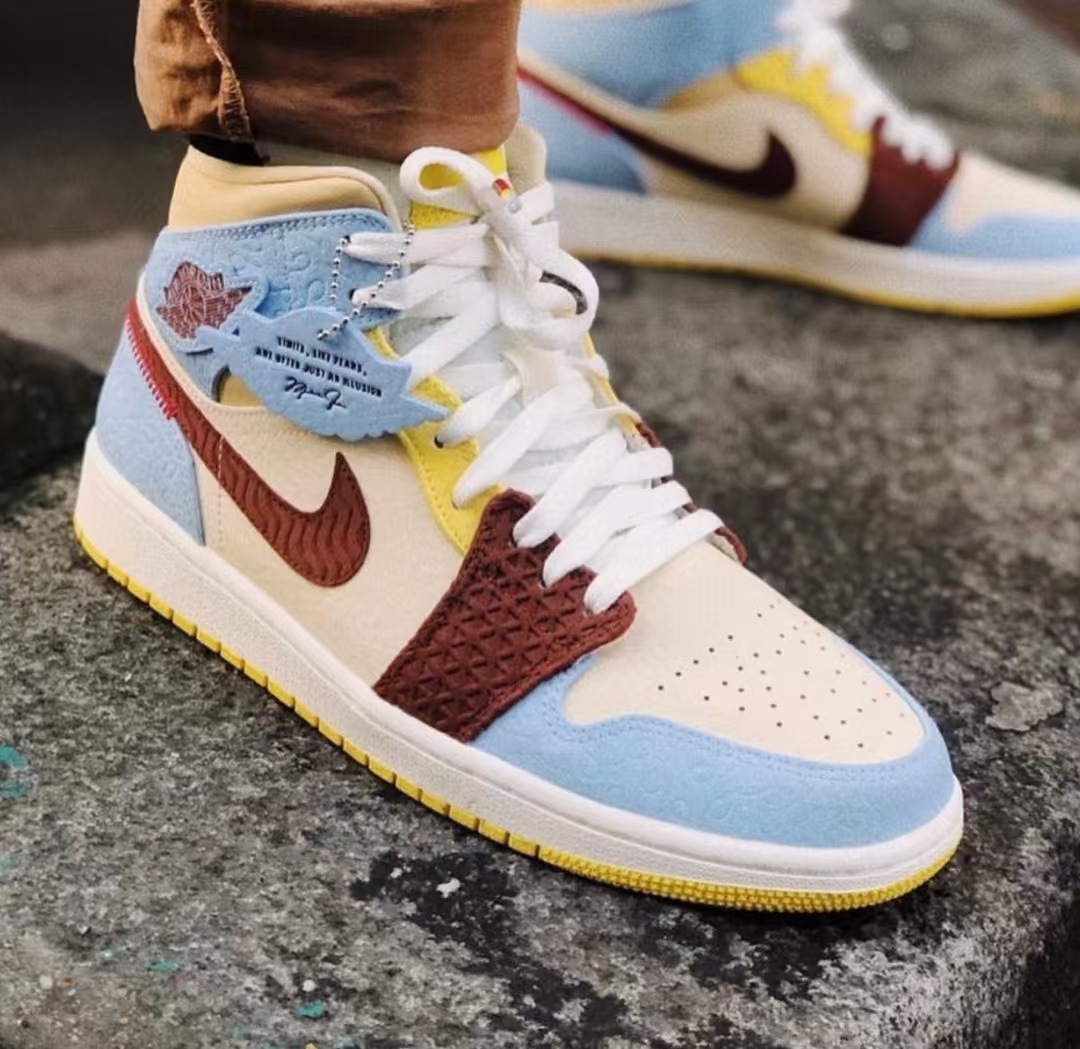 Air Jordan 1 Mid SE Fearless Maison Chateau Rouge CU2803-200 review Peter