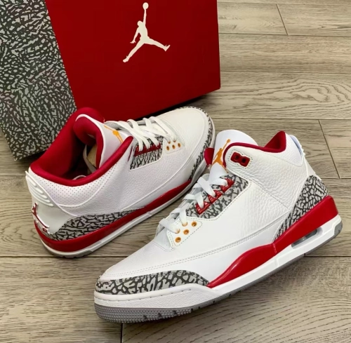 Air Jordan 3 Retro Cardinal Red  CT8532-126 review 