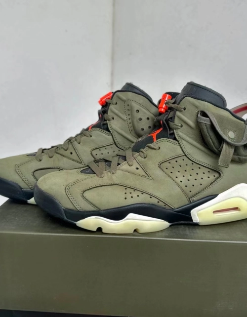 Air Jordan 6 Retro Travis Scott (GS) CN1085-200 review 