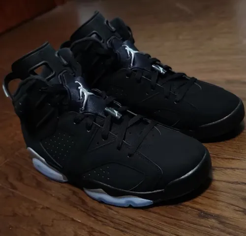 Air Jordan 6 Retro Chrome Metallic Silver DX2836-001 review 