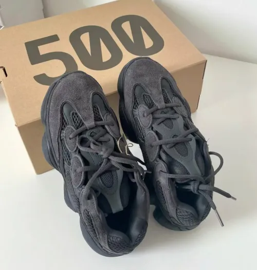 Adidas Yeezy 500 Utility Black (2018/2023)  F36640 review 